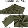 imageMens Medieval Ankle Pants Viking Pirate Renaissance Costume Lace Up Tapered Banded Navigator Casual Trousers01 Army Green