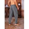 imageMens Medieval Ankle Pants Viking Pirate Renaissance Costume Lace Up Tapered Banded Navigator Casual Trousers01 Grey