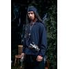 imageMens Medieval Lace Up Pirate Mercenary Scottish Wide Cuff Shirt Costume Renaissance Viking Top01 Blue