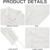 imageMens Medieval Lace Up Pirate Mercenary Scottish Wide Cuff Shirt Costume Renaissance Viking Top01 White