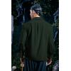 imageMens Medieval Pirate Shirt Viking Renaissance Lace up Mercenary Halloween Scottish Jacobite Ghillie Tops01 Army Green