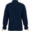 imageMens Medieval Pirate Shirt Viking Renaissance Lace up Mercenary Halloween Scottish Jacobite Ghillie Tops01 Blue