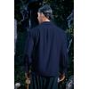 imageMens Medieval Pirate Shirt Viking Renaissance Lace up Mercenary Halloween Scottish Jacobite Ghillie Tops01 Blue