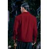 imageMens Medieval Pirate Shirt Viking Renaissance Lace up Mercenary Halloween Scottish Jacobite Ghillie Tops01 Red