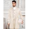 imageMens Steampunk Medieval Jacket Pirate Viking Renaissance Costume Formal Tailcoat Gothic Victorian Halloween Tuxedo CoatsBeige