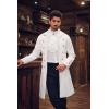 imageMens Steampunk Medieval Jacket Pirate Viking Renaissance Costume Formal Tailcoat Gothic Victorian Halloween Tuxedo CoatsYwhite