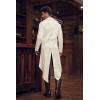 imageMens Steampunk Medieval Jacket Pirate Viking Renaissance Costume Formal Tailcoat Gothic Victorian Halloween Tuxedo CoatsZbeige