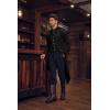 imageMens Steampunk Medieval Jacket Pirate Viking Renaissance Costume Formal Tailcoat Gothic Victorian Halloween Tuxedo CoatsZblack