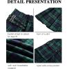 imageMens Utility Kilt Pin Scottish Tartan Apparel Black ampamp Irish Hybrid Royal Stewart Pockets Kilts01 Green