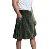 imageMens Utility Kilt Pin Scottish Tartan Apparel Black ampamp Irish Hybrid Royal Stewart Pockets Kilts02 Green