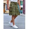 imageMens Utility Kilt Pin Scottish Tartan Apparel Black ampamp Irish Hybrid Royal Stewart Pockets Kilts03 Army Green