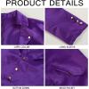 imageRuncati Mens Steampunk Victorian Jacket Gothic Tailcoat Costume Vintage Tuxedo Viking Renaissance Pirate Halloween CoatsPurple
