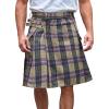 imageMens Utility Kilt Pin Scottish Tartan Apparel Black ampamp Irish Hybrid Royal Stewart Pockets Kilts03 Purple