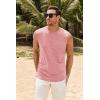 imageMens Workout Cut Off Shirts Perfect Muscle Shirt Bodybuilding Tak Tops Sleeveless Gym T ShirtsPink
