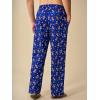 imageRuncati Mens Christmas Pajama Pants Fleece PJ Lounge Pants Holiday Party SleepwearNavy Blue