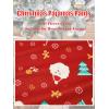 imageRuncati Mens Christmas Pajama Pants Fleece PJ Lounge Pants Holiday Party SleepwearRed