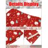 imageRuncati Mens Christmas Pajama Pants Fleece PJ Lounge Pants Holiday Party SleepwearRed