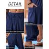 imageRuncati Mens Harem Pants Baggy Hippie Casual Cotton Linen Loose Boho Yoga Beach Drop Crotch TrouserNavy