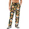 imageRuncati Mens Christmas Pajama Pants Fleece PJ Lounge Pants Holiday Party SleepwearYellow