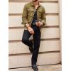imageRuncati Mens Lightweight Safari Jacket Casual Button Up Jacket Windproof Work Coat with PocketsKhaki