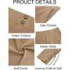imageRuncati Mens Medieval Ankle Pants Renaissance Viking Pirate Pants Lace Up Cotton Tapered Halloween Costume TrousersKhaki
