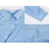 imageMens Button Up Shirts Long Sleeve Linen Beach Casual Cotton Summer Lightweight Tops1 Blue