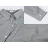 imageMens Button Up Shirts Long Sleeve Linen Beach Casual Cotton Summer Lightweight Tops1 Grey