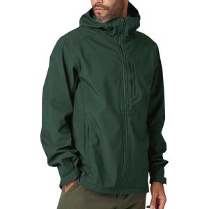 imageRuncati Mens Rain Jacket Lightweight Hooded Windbreaker Waterproof Outdoor Sports Hiking RaincoatArmy Green