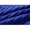 imageMens Sweaters Turtleneck Cable Knitted Pullover Long Sleeve Slim Fit Chunky Casual Fall Winter Warm CardigansBlue