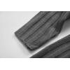 imageMens Sweaters Turtleneck Cable Knitted Pullover Long Sleeve Slim Fit Chunky Casual Fall Winter Warm CardigansDark Gray