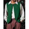 imageRuncati Mens Colonial Vest Renaissance Medieval Viking Costume Gothic Steampunk Halloween Retro WaistcoatGreen