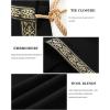 imageRuncati Mens Renaissance Shawl Half Shoulder Cape Medieval Samurai Cloak LARP Warrior Ren Faire Halloween CostumeBlack