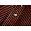 imageRuncati Mens Shawl Collar Cardigan Sweaters Button Down Open Front Knitwear Cable Knitted Ribbed Jackets OutwearBrown