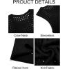 imageRuncati Mens Knit Sleeveless Tank Tops Casual Hollow Out T Shirts Beach Summer See Through TopsBlack
