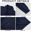 imageRuncati Mens Shawl Collar Cardigan Sweaters Button Down Cable Knitted Loose Fit Knitwear Open Front Sweaters Winter OutwearNavy
