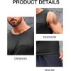 imageRuncati Mens Sleeveless Workout Tank Tops Athletic Muscle Gym T Shirts with PocketsBlack
