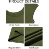 imageRuncati Mens Workout Tank Tops Sleeveless Muscle Cut Off Shirt Athletic Gym T ShirtsArmy Green