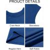imageRuncati Mens Workout Tank Tops Sleeveless Muscle Cut Off Shirt Athletic Gym T ShirtsBlue