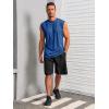 imageRuncati Mens Workout Tank Tops Sleeveless Muscle Cut Off Shirt Athletic Gym T ShirtsBlue