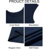 imageRuncati Mens Workout Tank Tops Sleeveless Muscle Cut Off Shirt Athletic Gym T ShirtsNavy