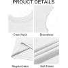 imageRuncati Mens Workout Tank Tops Sleeveless Muscle Cut Off Shirt Athletic Gym T ShirtsWhite