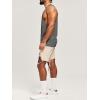 imageRuncati Mens Workout Tank Tops Sleeveless Shirt Muscle Gym Bodybuilding Fitness Training Loose Fit T ShirtsDark Grey