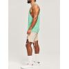 imageRuncati Mens Workout Tank Tops Sleeveless Shirt Muscle Gym Bodybuilding Fitness Training Loose Fit T ShirtsMint