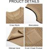 imageRuncati Mens Crochet Tank Tops See Through Knitted Sleeveless TShirts Muscle Summer Beach Hippie Shirts with PocketLight Khaki