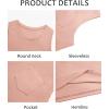 imageRuncati Mens Sleeveless Tank Tops Crewneck Workout Gym Cotton Muscle Pocket T ShirtPink