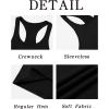 imageRuncati Mens Workout Tank Tops Gym Muscle Athletic Sleeveless T Shirts Bodybuilding Training Fitness TopsBlack