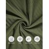 imageRuncati Mens Ribbed Tank Tops 2 Pack Knit Sleeveless Workout T Shirt Muscle Gym Fitness TeeArmy Green