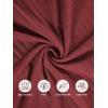 imageRuncati Mens Ribbed Tank Tops 2 Pack Knit Sleeveless Workout T Shirt Muscle Gym Fitness TeeBurgundy