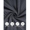 imageRuncati Mens Ribbed Tank Tops 2 Pack Knit Sleeveless Workout T Shirt Muscle Gym Fitness TeeDark Grey