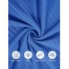 imageRuncati Mens Ribbed Tank Tops 2 Pack Knit Sleeveless Workout T Shirt Muscle Gym Fitness TeeRoyal Blue